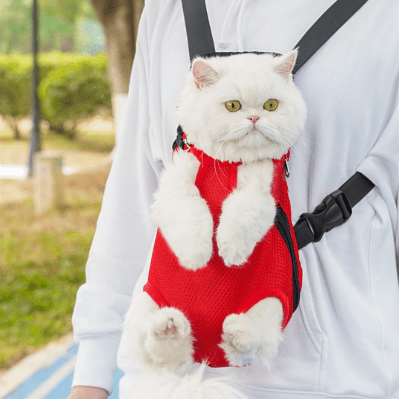 Variant image for Bequemer Haustier Rucksack – Atmungsaktiver Transportrucksack für Katzen und Kleintiere-2