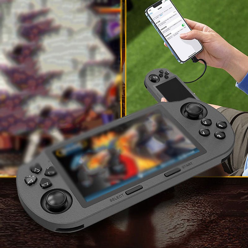 PIXPLAY – Consola de juegos portátil con pantalla HD para una experiencia de juego inmersiva