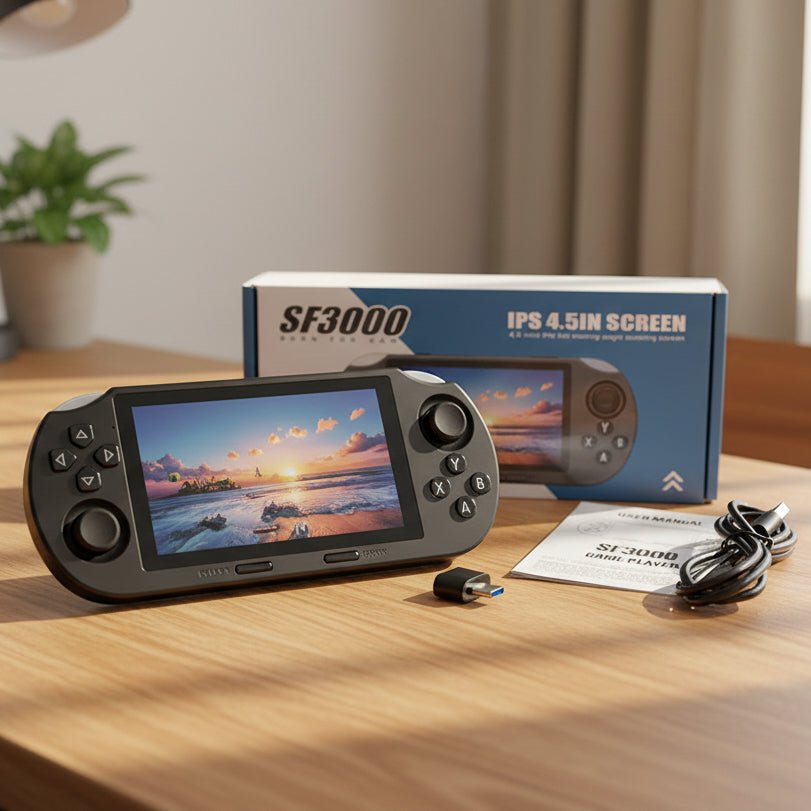 PIXPLAY – Consola de juegos portátil con pantalla HD para una experiencia de juego inmersiva