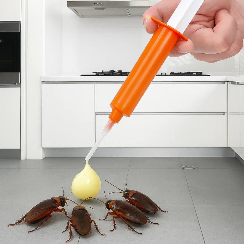 EXTERMINIQ – 3 unidades de cebo en gel para cucarachas (10g) para el control efectivo de plagas