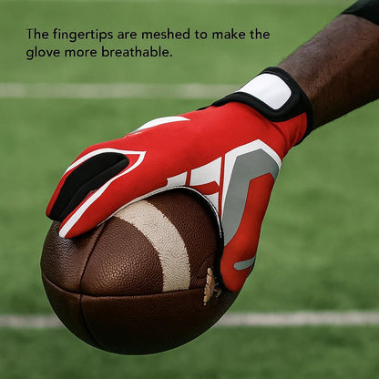 GRIPSTER – Gants de baseball et football antidérapants avec haute adhérence et rembourrage de protection pour jeunes et adultes