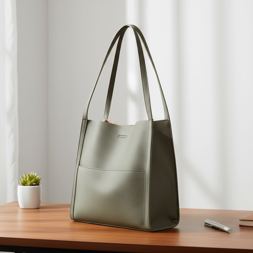 CITYTOTE – Elegant Faux Leather Bag for Office & Daily Use