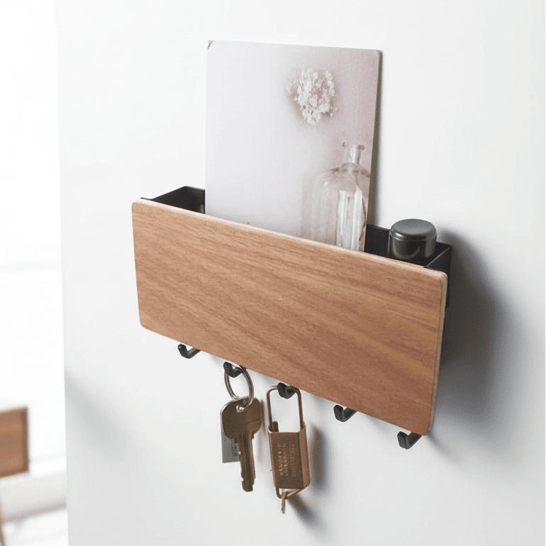 KEYLUX – Portachiavi in legno con design elegante e naturale raffinatezza