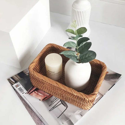 RUSTELLE – Elegantes cestos de ratán para un almacenamiento estilizado y natural