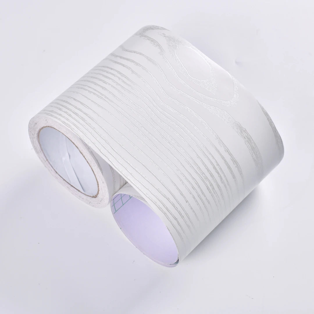 WOODSTRIPE – Verdickter PVC Wandaufkleber in Holzmaserung