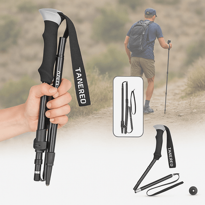 TREKKIFY – Bastoni da passeggio pieghevoli e regolabili per escursioni