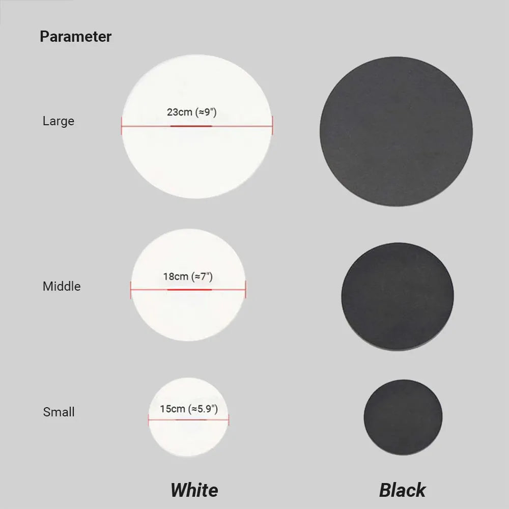 Orr Outdoor Wall Lamp - Minimalist LED wall light in round or square, IP65